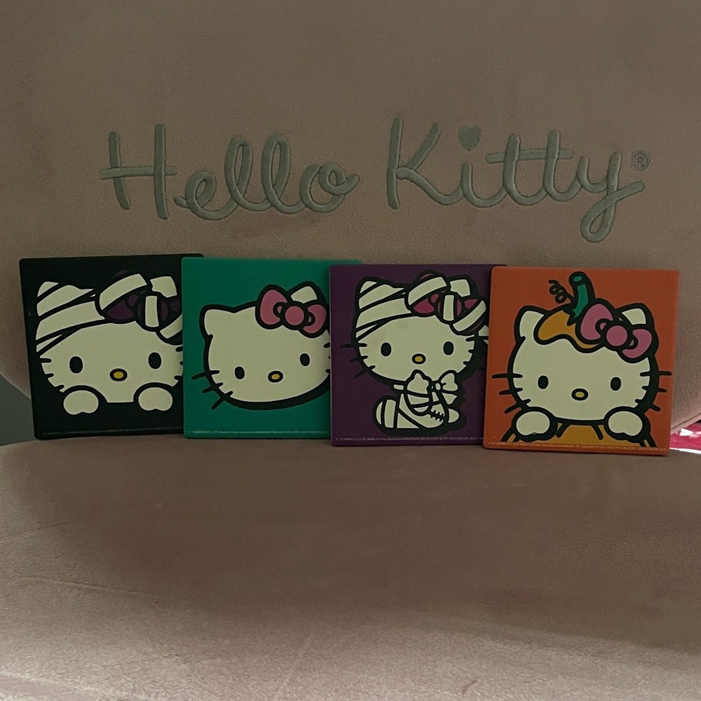 Hello kitty Halloween coasters